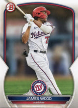 Load image into Gallery viewer, 2023 Bowman Prospects James Wood BP-129 Washington Nationals
