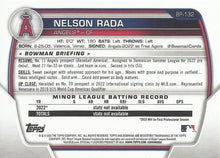 Load image into Gallery viewer, 2023 Bowman Prospects 1st Bowman Nelson Rada FBC BP-132 Angels

