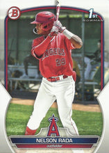 Load image into Gallery viewer, 2023 Bowman Prospects 1st Bowman Nelson Rada FBC BP-132 Angels
