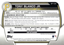 Load image into Gallery viewer, 2023 Bowman Prospects 1st Bowman Tony Blanco Jr. FBC BP-134 Pittsburgh Pirates
