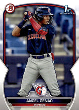 Load image into Gallery viewer, 2023 Bowman Prospects 1st Bowman Angel Genao FBC BP-140 Cleveland Guardians
