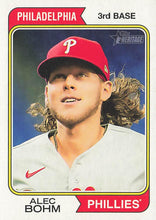 Load image into Gallery viewer, 2023 Topps Heritage Alec Bohm #328 Philadelphia Phillies
