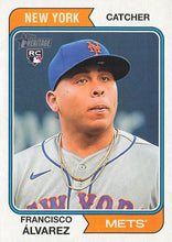 Load image into Gallery viewer, 2023 Topps Heritage Francisco Álvarez RC #388 New York Mets

