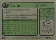 Load image into Gallery viewer, 2023 Topps Heritage Chrome Bo Naylor  #172 Cleveland Guardians
