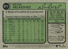 Load image into Gallery viewer, 2023 Topps Heritage Chrome Nelson Velázquez  #371 Chicago Cubs
