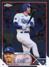 Load image into Gallery viewer, 2023 Topps Chrome Freddie Freeman #5 Los Angeles Dodgers
