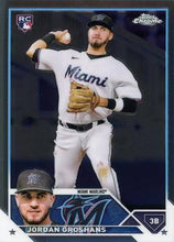 Load image into Gallery viewer, 2023 Topps Chrome Jordan Groshans RC #9 Miami Marlins
