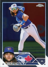 Load image into Gallery viewer, 2023 Topps Chrome Bo Bichette #11 Toronto Blue Jays
