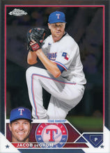 Load image into Gallery viewer, 2023 Topps Chrome Jacob deGrom #12 Texas Rangers
