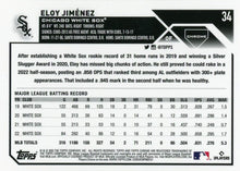 Load image into Gallery viewer, 2023 Topps Chrome Eloy Jiménez #34 Chicago White Sox

