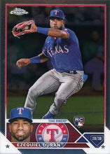 Load image into Gallery viewer, 2023 Topps Chrome Ezequiel Durán RC #36 Texas Rangers

