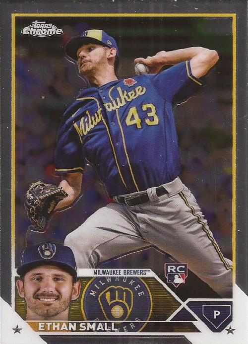 2023 Topps Chrome Ethan Small #46 Milwaukee Brewers