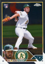 Load image into Gallery viewer, 2023 Topps Chrome Ken Waldichuk RC #52 Oakland Athletics
