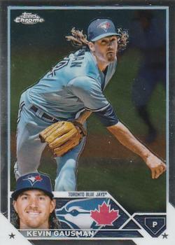 2023 Topps Chrome Kevin Gausman #55 Toronto Blue Jays