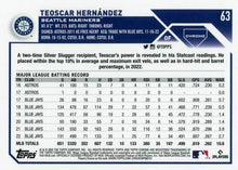 Load image into Gallery viewer, 2023 Topps Chrome Teoscar Hernández #63 Seattle Mariners

