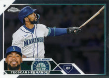 Load image into Gallery viewer, 2023 Topps Chrome Teoscar Hernández #63 Seattle Mariners
