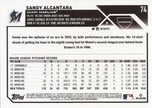 Load image into Gallery viewer, 2023 Topps Chrome Sandy Alcantara  #74 Miami Marlins
