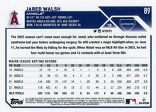 Load image into Gallery viewer, 2023 Topps Chrome Jared Walsh #89 Los Angeles Angels
