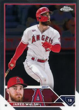 2023 Topps Chrome Jared Walsh #89 Los Angeles Angels