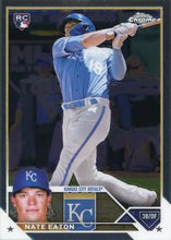 Load image into Gallery viewer, 2023 Topps Chrome Nate Eaton RC #96 Kansas City Royals
