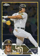 Load image into Gallery viewer, 2023 Topps Chrome Juan Soto #100 San Diego Padres
