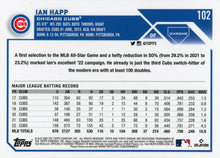 Load image into Gallery viewer, 2023 Topps Chrome Ian Happ #102 Chicago Cubs
