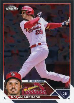 2023 Topps Chrome Nolan Arenado #115 St. Louis Cardinals