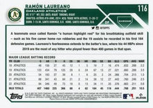 Load image into Gallery viewer, 2023 Topps Chrome Ramón Laureano #116 Oakland Athletics
