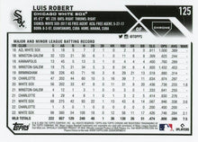 Load image into Gallery viewer, 2023 Topps Chrome Luis Robert #125 Chicago White Sox
