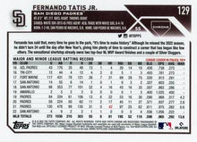 Load image into Gallery viewer, 2023 Topps Chrome Fernando Tatis Jr. #129 San Diego Padres
