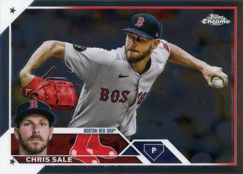 2023 Topps Chrome Chris Sale #131 Boston Red Sox