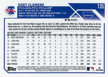 Load image into Gallery viewer, 2023 Topps Chrome Kody Clemens #135 Philadelphia Phillies
