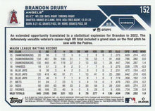 Load image into Gallery viewer, 2023 Topps Chrome Brandon Drury #152 Los Angeles Angels
