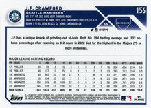 Load image into Gallery viewer, 2023 Topps Chrome J.P. Crawford #156 Seattle Mariners
