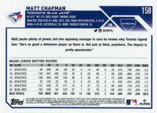 Load image into Gallery viewer, 2023 Topps Chrome Matt Chapman #158 Toronto Blue Jays
