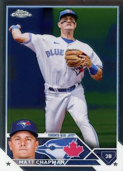 2023 Topps Chrome Matt Chapman #158 Toronto Blue Jays