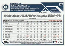 Load image into Gallery viewer, 2023 Topps Chrome Robbie Ray #159 Seattle Mariners
