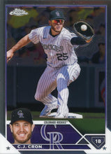 Load image into Gallery viewer, 2023 Topps Chrome C.J. Cron #160 Colorado Rockies

