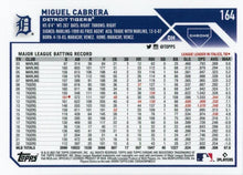 Load image into Gallery viewer, 2023 Topps Chrome Miguel Cabrera #164 Detroit Tigers
