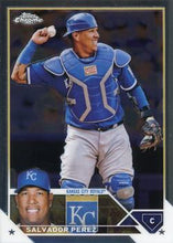 Load image into Gallery viewer, 2023 Topps Chrome Salvador Perez #165 Kansas City Royals
