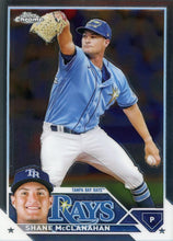 Load image into Gallery viewer, 2023 Topps Chrome Shane McClanahan #169 Tampa Bay Rays

