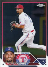 Load image into Gallery viewer, 2023 Topps Chrome Marcus Semien #172 Texas Rangers
