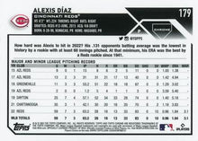 Load image into Gallery viewer, 2023 Topps Chrome Alexis Díaz #179 Cincinnati Reds
