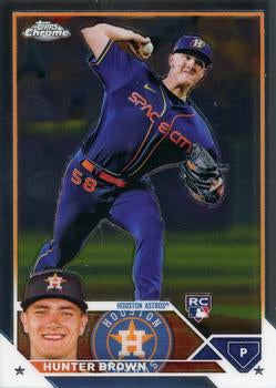 2023 Topps Chrome Hunter Brown RC #197 Houston Astros