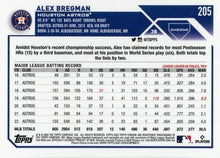 Load image into Gallery viewer, 2023 Topps Chrome Alex Bregman #205 Houston Astros
