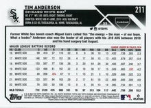 Load image into Gallery viewer, 2023 Topps Chrome Tim Anderson #211 Chicago White Sox
