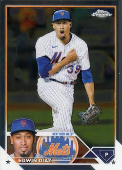 2023 Topps Chrome Edwin Díaz #215 New York Mets