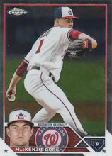 Load image into Gallery viewer, 2023 Topps Chrome MacKenzie Gore #216 Washington Nationals
