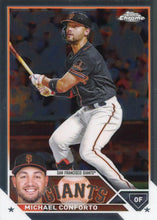 Load image into Gallery viewer, 2023 Topps Chrome Michael Conforto #219 San Francisco Giants

