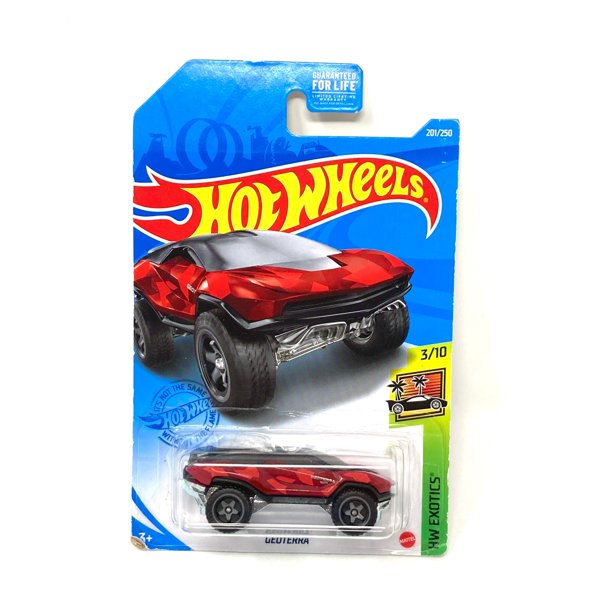 Hot Wheels Geoterra RED HW Exotics 3/10 200/250